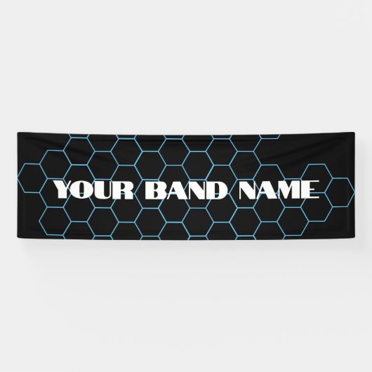 カスタムBand Merch DJ Rock Show Music Gig Banner 横断幕 (横)