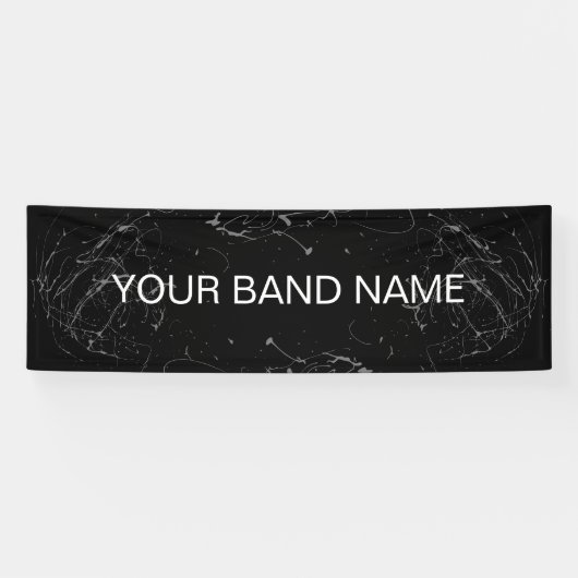 カスタムBand Merch DJ Rock Show Music Gig Banner 横断幕 (横)