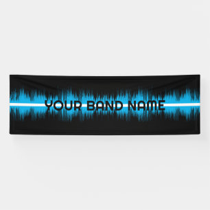 カスタムBand Merch DJ Rock Show Music Gig Banner 横断幕