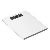 カスタムBasic Business Logoの企業のブランディングスワッグ ノートパッド (アングル)