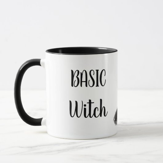 カスタムBASIC WITCH BROOMギフトおもしろいエステクールィ マグカップ (左)
