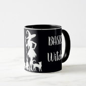 カスタムBASIC WITCH w猫ギフトおもしろいエステクールィ マグカップ (正面右)