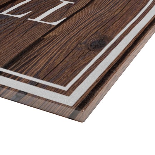 カスタムBBQカップルナズファームハウス結婚 カッティングボード (角)