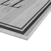 カスタムBBQカップル名素朴結婚ギフト カッティングボード (角)