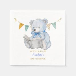 カスタムBearの読本Baby Shower スタンダードカクテルナプキン