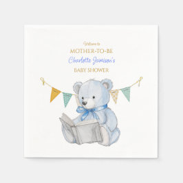 カスタムBearの読本Baby Shower スタンダードカクテルナプキン