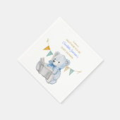カスタムBearの読本Baby Shower スタンダードカクテルナプキン (角)