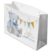 カスタムBearの読本Baby Shower ラージペーパーバッグ (裏面アングル)