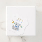 カスタムBear's読 a book Thank you Baby Shower フェイバータグ (インサイチュ)