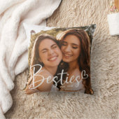 カスタムBFFスクリプトモダンハート クッション (ブランケット)