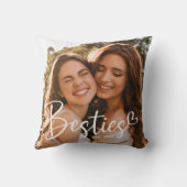 カスタムBFFスクリプトモダンハート クッション (裏面)