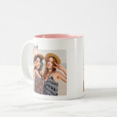 カスタムBFF 4EVAフォトマグ ツートーンマグカップ (正面左)