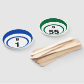 カスタムBingo Ball Hand Fan番号を選択する ハンドファン (組立なし)