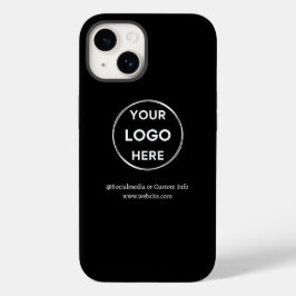 カスタムBlack Business Logoブランド Case-Mate iPhone 14ケース
