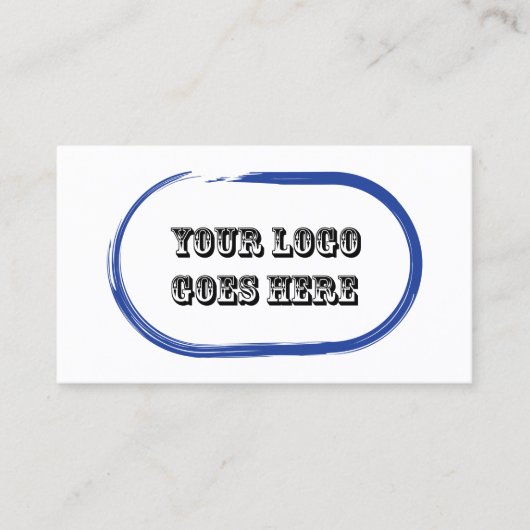 カスタムBlkの5日間のロゴのアポイントメントのメモカード 予約カード (正面)