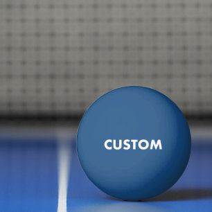 カスタムBLUEパーソナライズされた Table Tennis 卓球ボール