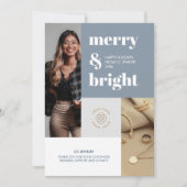 カスタムBright Small Businessメリーロゴ シーズンカード (正面)