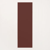 カスタムBurgundy Red Businessロゴ名Instagram ヨガマット (裏面)