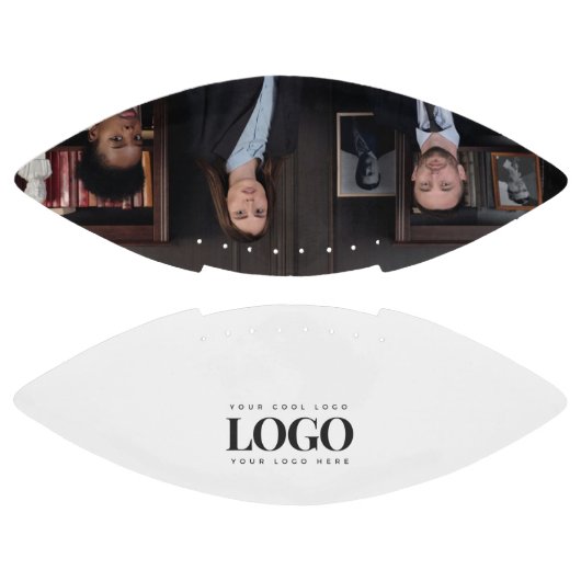 カスタムBusinessの企業のロゴ写真パーソナライズされた アメリカンフットボール (パネル)