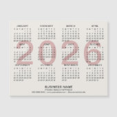 カスタムBusiness 2026磁気カレンダー (正面)