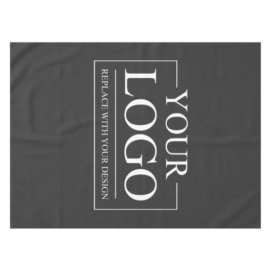 カスタムBusiness ADD LOGO会社プロフェッショナル テーブルクロス (正面(横))