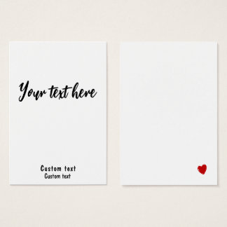 カスタムBusiness Card 3.5 x 2.5