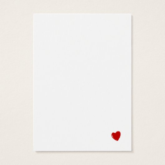 カスタムBusiness Card 3.5 x 2.5 (裏面)