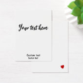 カスタムBusiness Card 3.5 x 2.5 (デスク)