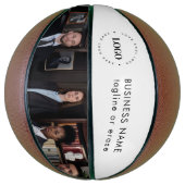 カスタムBusiness Companyのロゴ/写真パーソナライズされた バスケットボール (縦)