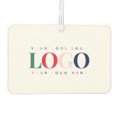 カスタムBusiness Companyの四角形のロカラフルゴ カーエアーフレッシュナー (裏面)