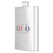 カスタムBusiness Companyの四角形のロカラフルゴ フラスク (左)