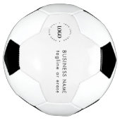 カスタムBusiness Companyロゴのブパーソナライズされたランド サッカーボール (回転)