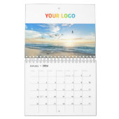 カスタムBusiness Companyロゴオフィスの写真 カレンダー (1月 2026)