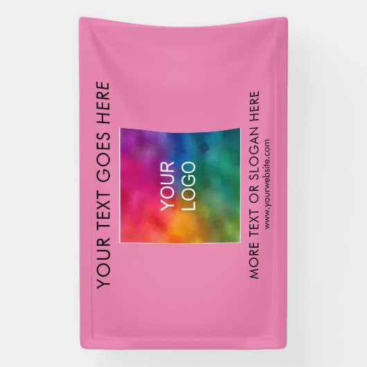 カスタムBusiness Companyロゴ文字はこちらテンプレート 横断幕 (縦)