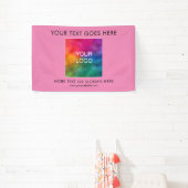 カスタムBusiness Companyロゴ文字はこちらテンプレート 横断幕 (インサイチュ)