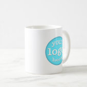 カスタムBusiness Company Logoブランドコーヒーマグ コーヒーマグカップ (正面右)