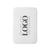 カスタムBusiness Company Rectangle Logoミニマル バスマット (正面縦)