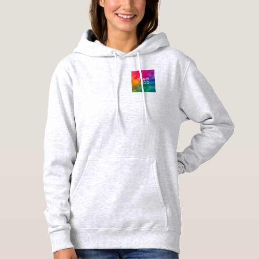 カスタムBusiness Logoのアップロード パーカ (正面)