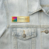 カスタムBusiness Logoまたは従業員スタッフのCrew Photo 名札 (インサイチュ)