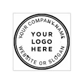 カスタムBusiness Logoダーティグランジ ラバースタンプ (インプリント)