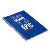 カスタムBusiness Logoチームワークやる気を起こさせるオフィス ノートブック (右側)