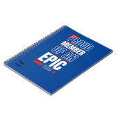 カスタムBusiness Logoチームワークやる気を起こさせるオフィス ノートブック (左側)