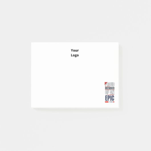 カスタムBusiness Logoチームワークやる気を起こさせるオフィス ポストイット (正面)