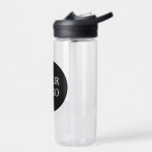 カスタムBusiness Logoブランドのウォーターボトルシール ウォーターボトル (左面)