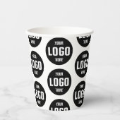 カスタムBusiness Logoブランドの紙カップ – Perfect 紙コップ (正面)