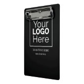 カスタムBusiness Logoブランドプロフェッショナル ミニクリップボード (アングル2)