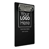 カスタムBusiness Logoブランドプロフェッショナル ミニクリップボード (アングル)