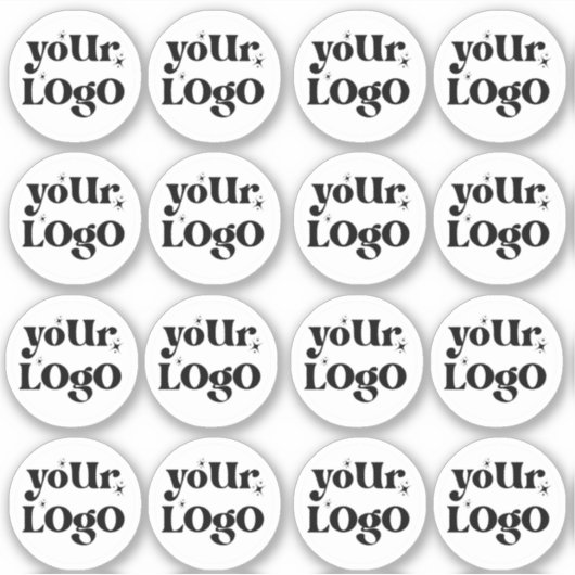 カスタムBusiness Logoブランド シール (正面)