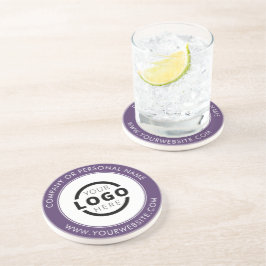 カスタムBusiness Logoプロモーション紫 コースター