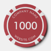 カスタムBusiness Logoプロモーション ポーカーチップ (裏面)